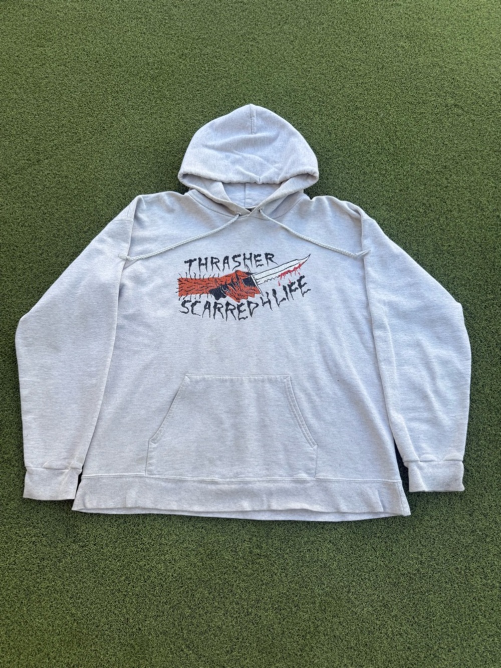 MODERN SKATE-WEAR STREETWEAR DESIGNER 2000s THRASHER SAN FRANCISCO HOODIE